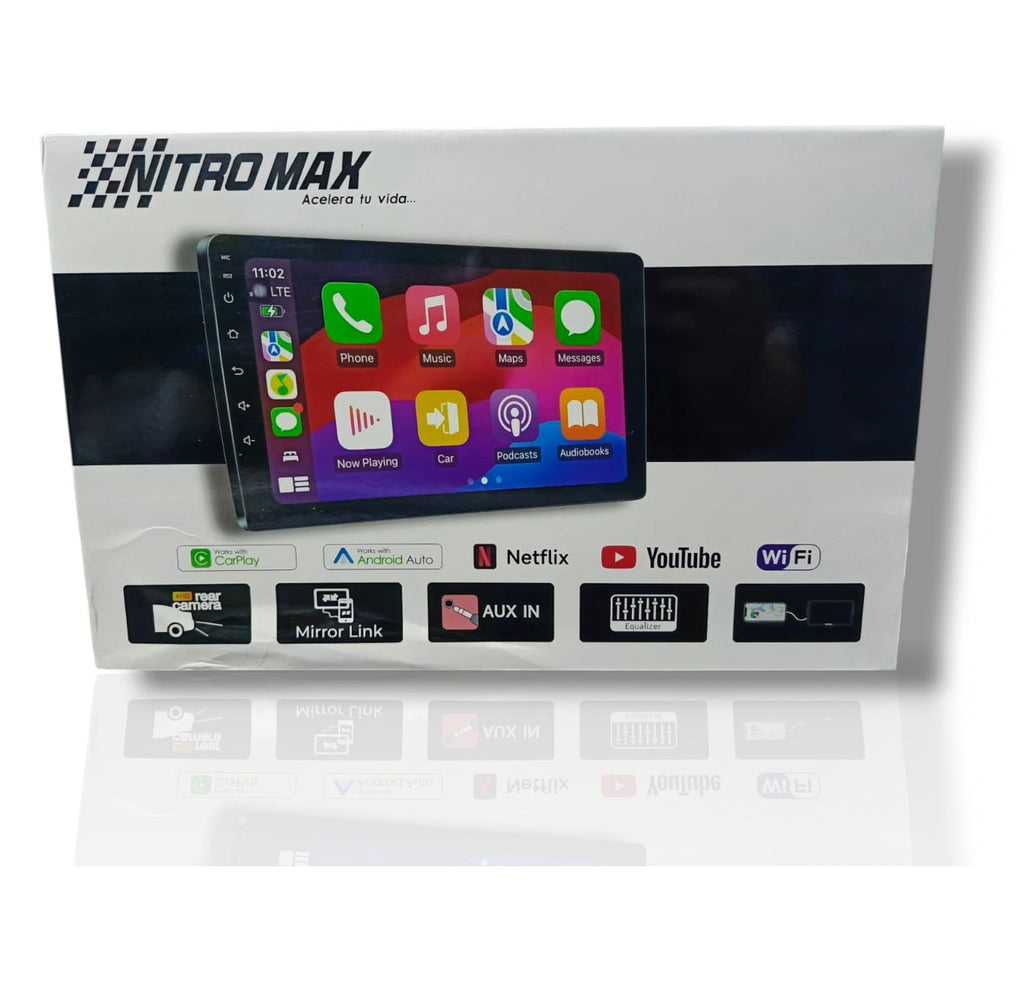 Radio Nitro Max Pantalla 9" 4RAM/64GB