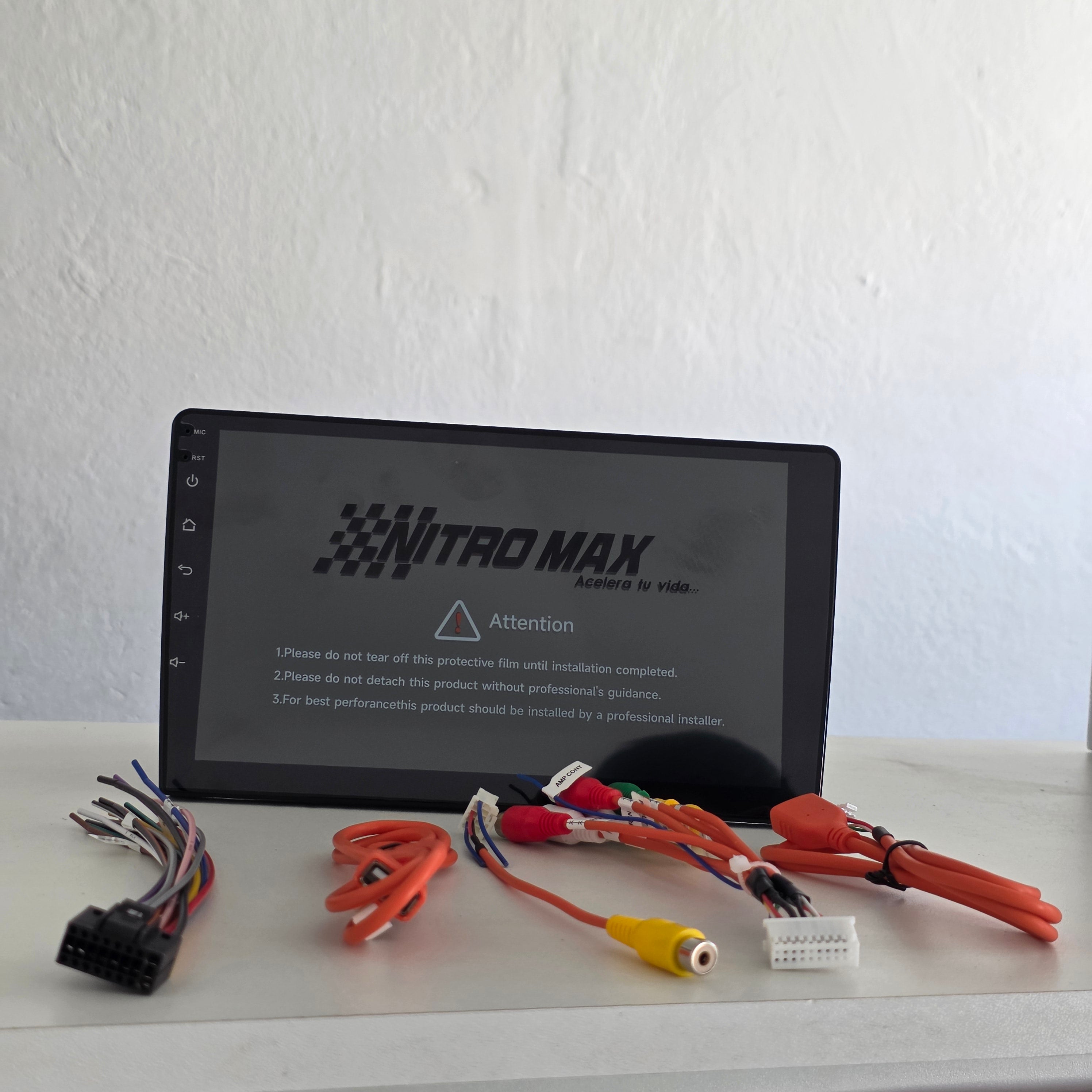 Radio Pantalla Táctil 9" MP5 | CarPlay, Android Auto, 1 DIN Universal