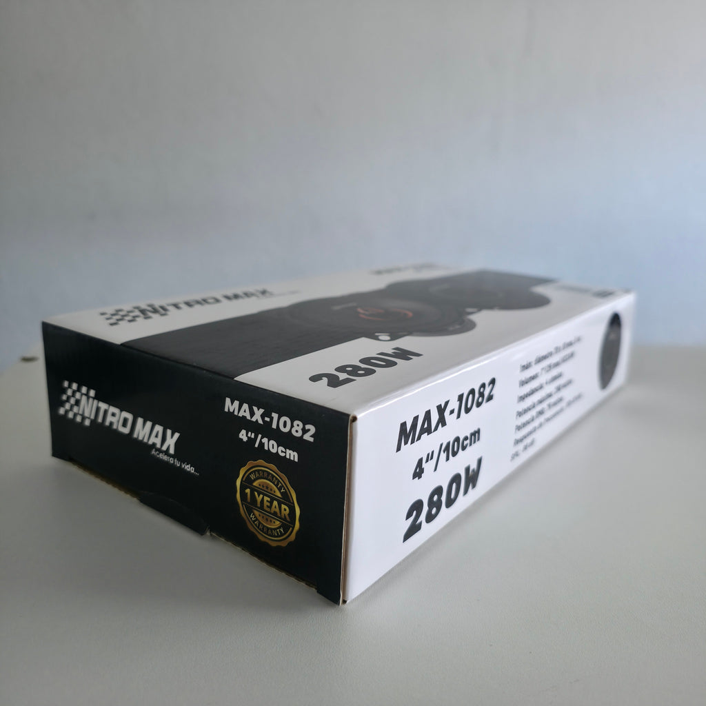 Kit Parlantes Medio 4" Redondo 280W | Audio de Alta Potencia para Vehículos
