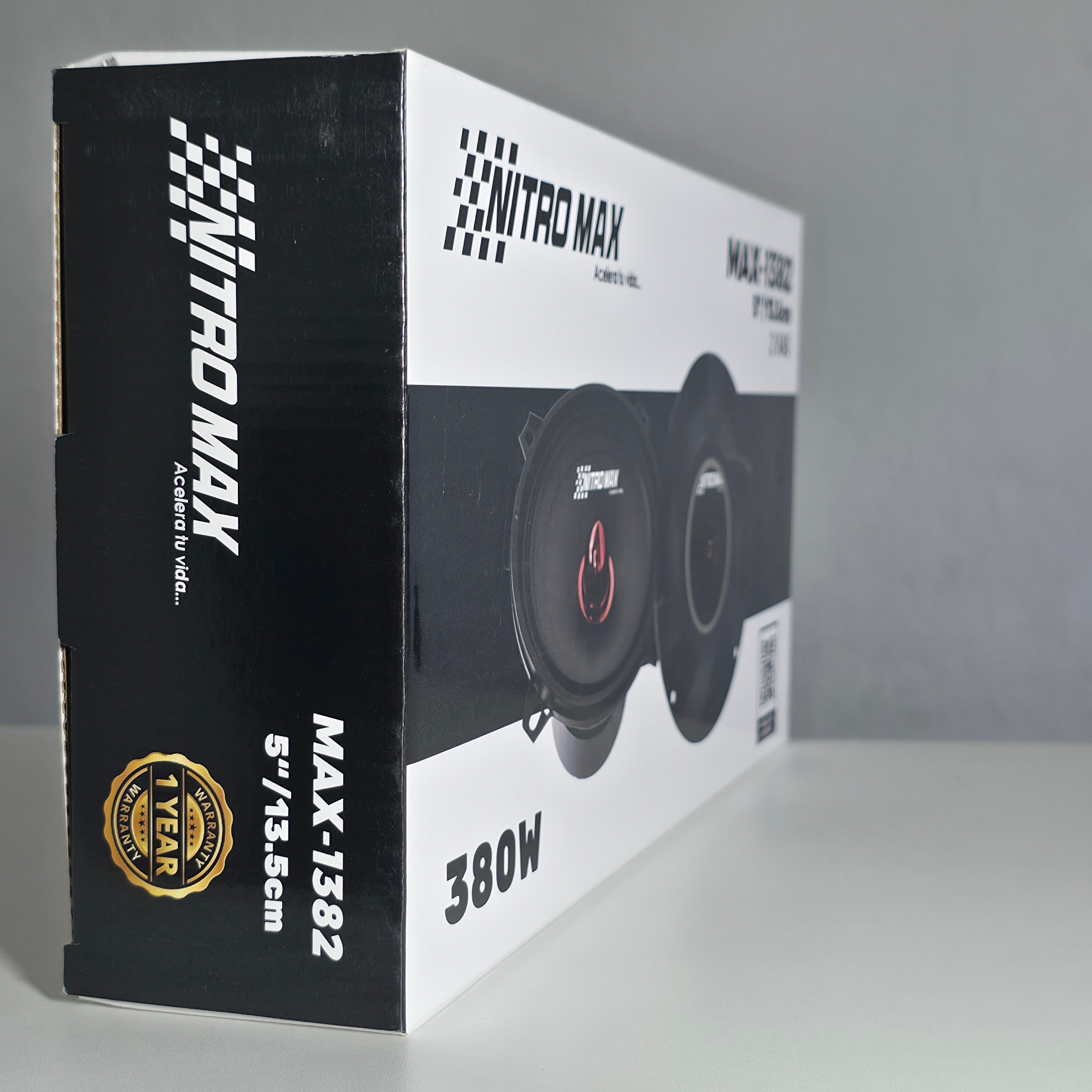Kit Parlantes Medio 5" Redondo 380W | Audio de Alta Potencia para Vehículos