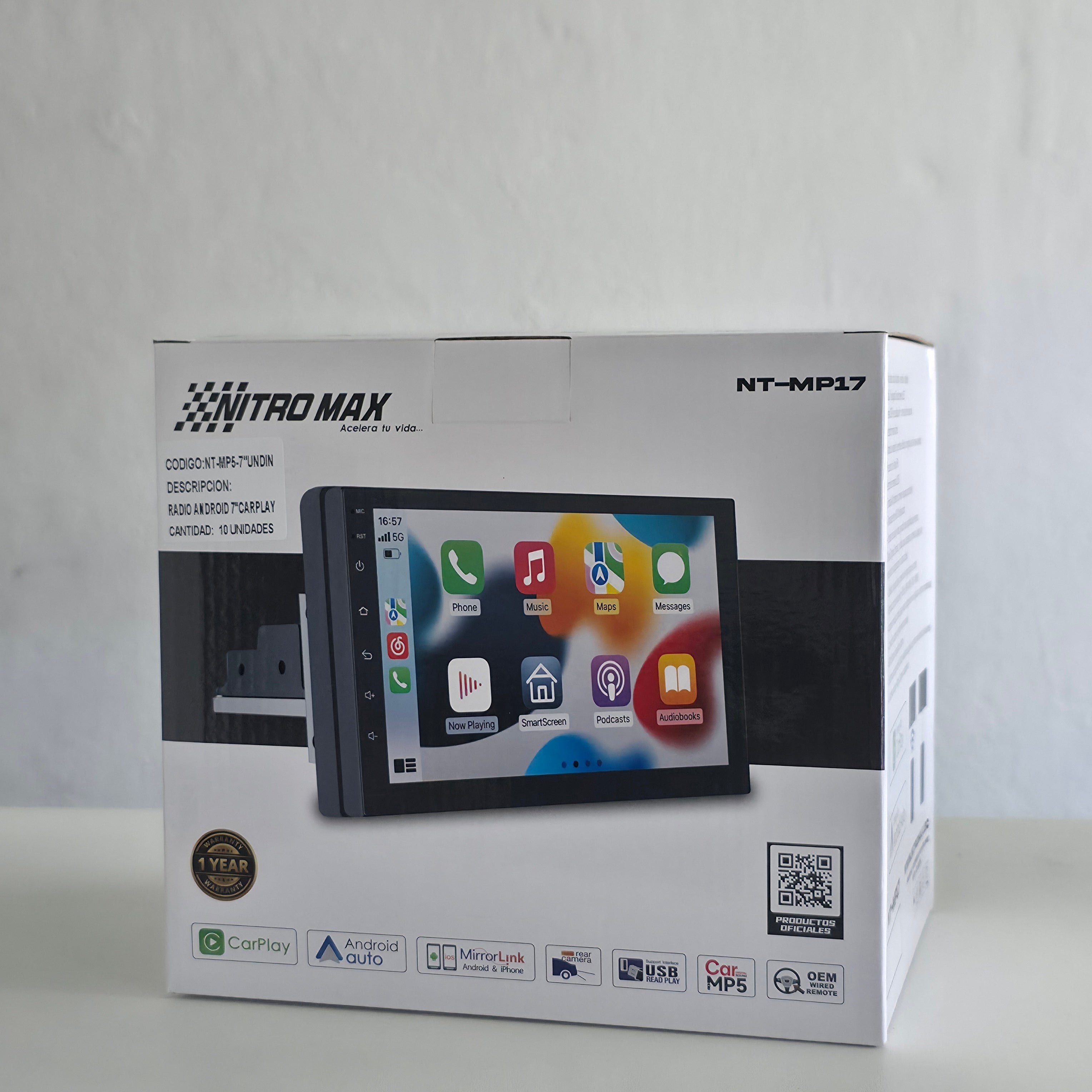 radio pantalla 7 pulgadas 1 DIN