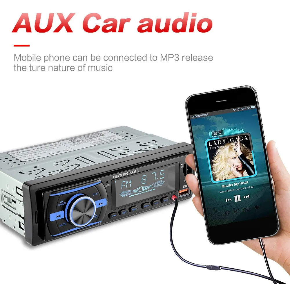Radio Mp3 Bluetooth Luz RGB