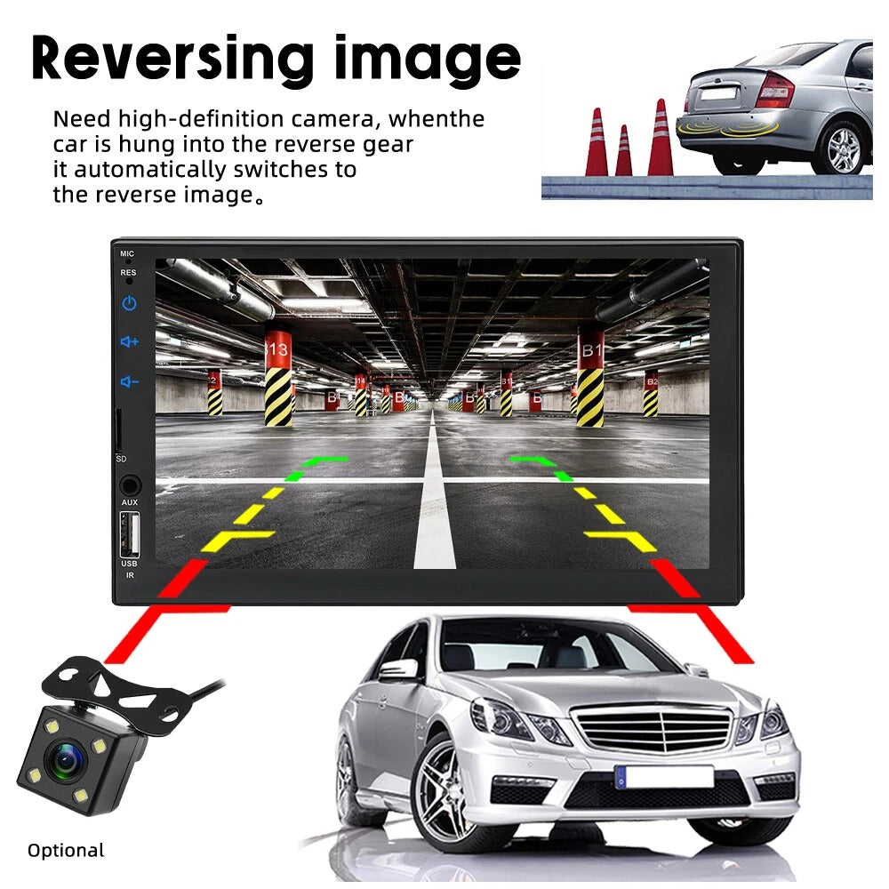 Radio Mp5 pantalla 7" + Control al Volante