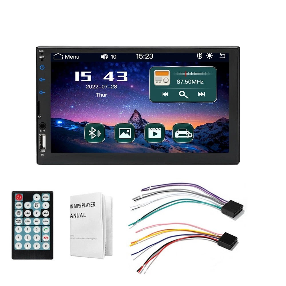 Radio Mp5 pantalla 7" + Control al Volante