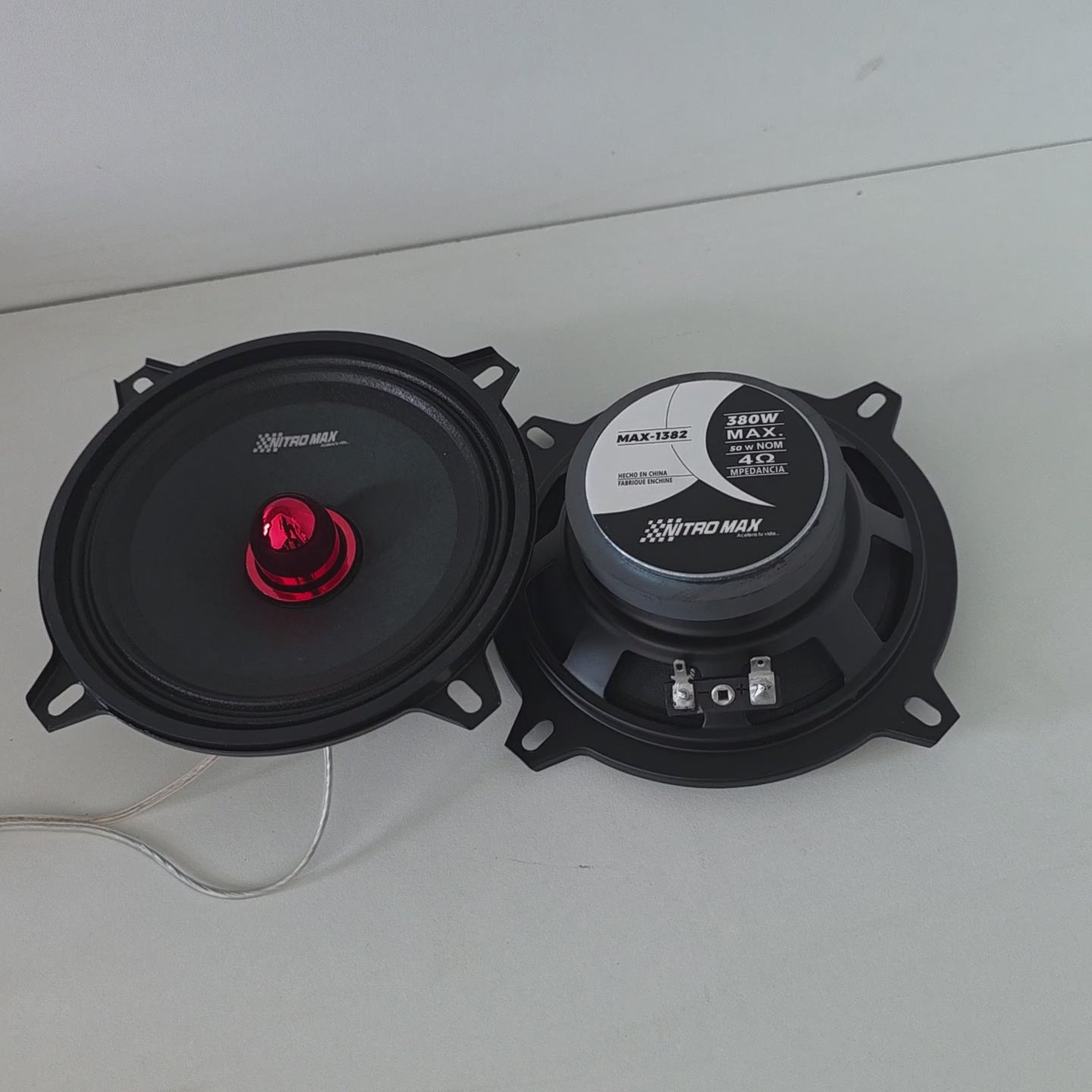 Kit Parlantes Medio 5" Redondo 380W | Audio de Alta Potencia para Vehículos