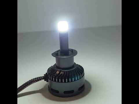 Kit de Focos LED 360° H1 - 550W Ideal para Faros con Lupa y Neblineros